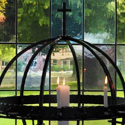 Gebetsleuchter in Klecken Thomaskirche