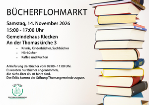 Thomasstiftung Bücherflohmarkt